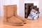 Zimowe buty ŚNIEGOWCE UGG Australia Classic, jasne brązowe , model 5825