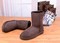 Zimowe buty ŚNIEGOWCE UGG Australia Classic, brązowe , model 5825