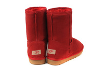 Zimowe buty ŚNIEGOWCE UGG Australia Classic, czerwone , model 5825