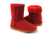 Zimowe buty ŚNIEGOWCE UGG Australia Classic, czerwone , model 5825