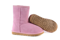 Zimowe buty ŚNIEGOWCE UGG Australia Classic, różowe , model 5825