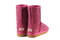 Zimowe buty ŚNIEGOWCE UGG Australia Classic, ciemny różowy , model 5825