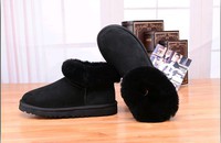Zimowe buty ŚNIEGOWCE UGG Australia Classic Mini , czarne, model 5854