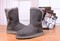 Zimowe buty ŚNIEGOWCE UGG Australia Bailey Button II , szare, model 5803