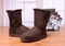 Zimowe buty ŚNIEGOWCE UGG Australia Bailey Button II , brązowe , model 5803