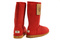 Zimowe buty ŚNIEGOWCE UGG Australia W Classic Tall II , czerwone , model 5815