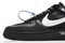 BUTY damskie OFF-WHITE x Nike Air Force 1 “Black” AO4606-001