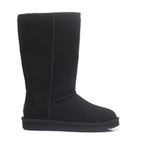 Zimowe buty ŚNIEGOWCE UGG Australia W Classic Tall II , czarne , model 5815