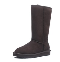 Zimowe buty ŚNIEGOWCE UGG Australia W Classic Tall II , brązowe , model 5815