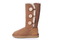 Zimowe buty ŚNIEGOWCE UGG Australia Bailey Button, jasne brązowe , model 1873