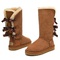 Zimowe buty ŚNIEGOWCE UGG Australia Bailey Bow Tall ,jasne brązowe , model 1007308