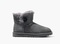 Zimowe buty ŚNIEGOWCE UGG Australia Mini Bailey Button II ,szare , model 3352