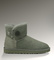 Zimowe buty ŚNIEGOWCE UGG Australia Mini Bailey Button II ,szare , model 3352