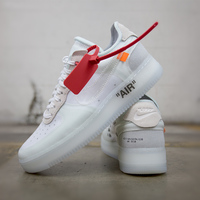 BUTY męskie OFF-WHITE x Nike Air Force 1 “White” AO4606-100