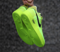 BUTY damskie OFF-WHITE x Nike Air Force 1 “Volt” AO4606-700