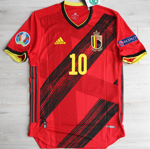 Koszulka piłkarska BELGIA Authentic ADIDAS Euro 2020, #10 E.Hazard