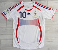 Koszulka piłkarska FRANCJA Retro FINAL World Cup 2006 Adidas #10 ZIDANE