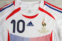 Koszulka piłkarska FRANCJA Retro FINAL World Cup 2006 Adidas #10 ZIDANE