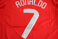 Koszulka piłkarska MANCHESTER UNITED Retro FINAL MOSCOW 2008 Nike #7 Ronaldo