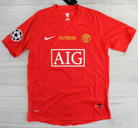 Koszulka piłkarska MANCHESTER UNITED Retro FINAL MOSCOW 2008 Nike #7 Ronaldo
