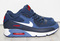 Buty męskie Nike Air Max 90 Essential AJ1285-403 GRANATOWE