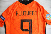 Koszulka piłkarska HOLANDIA NIKE VaporKnit Home Euro 2020, #9 Kluivert