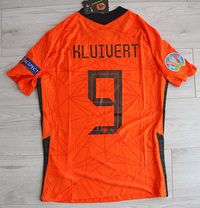 Koszulka piłkarska HOLANDIA NIKE VaporKnit Home Euro 2020, #9 Kluivert