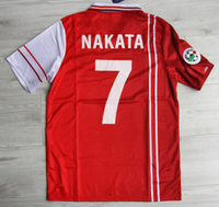 Koszulka piłkarska PERUGIA Retro Home 98/99 Galex #7 Nakata