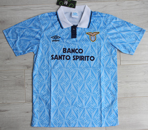 Koszulka piłkarska LAZIO RZYM Retro 91/92 UMBRO