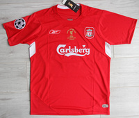 Koszulka piłkarska FC LIVERPOOL Retro FINAL ISTANBUL 2005 Reebok #8 Gerrard
