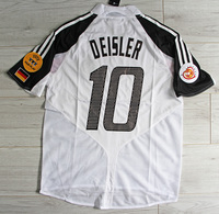Koszulka piłkarska NIEMCY Home Retro EURO 2004 Adidas #10 DEISLER