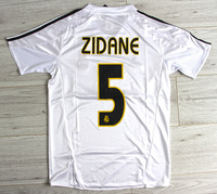 Koszulka piłkarska REAL MADRYT Home Retro 2004/05 Adidas #5 Zidane