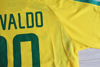 Koszulka piłkarska BRAZYLIA Home Retro Nike WORLD CUP 2002 #10 Rivaldo