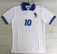 Koszulka piłkarska WŁOCHY Retro Away DIADORA World Cup 94, #10 R.Baggio