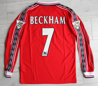 Koszulka piłkarska MANCHESTER UNITED Retro Home 98/99 UMBRO #7 Beckham