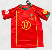 Koszulka piłkarska PORTUGALIA Home Retro Nike EURO 2004 #17 Ronaldo