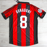 Koszulka piłkarska AC MILAN Home Retro 98/99 Adidas #8 Donadoni