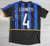 Koszulka piłkarska INTER MEDIOLAN Retro Home 02/03 NIKE #4 J.ZANETTI