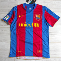 Koszulka piłkarska FC BARCELONA Retro Home 07/08 Nike #10 Ronaldinho