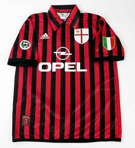 Koszulka piłkarska AC MILAN Home Retro 1999/2000 Adidas #10 Boban