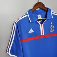 Koszulka piłkarska FRANCJA Home Retro Adidas EURO 2000 #10 Zidane