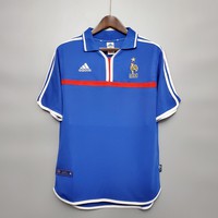 Koszulka piłkarska FRANCJA Home Retro Adidas EURO 2000 #10 Zidane