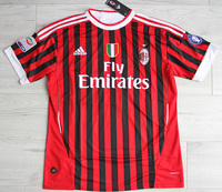 Koszulka piłkarska AC MILAN Home Retro 2011/12 Adidas #11 Ibrahimović