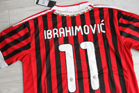 Koszulka piłkarska AC MILAN Home Retro 2011/12 Adidas #11 Ibrahimović