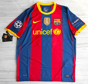 Koszulka piłkarska FC BARCELONA Retro Home 10/11 Nike #6 Xavi