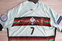 Koszulka piłkarska PORTUGALIA NIKE VaporKnit Away 2020, #7 Ronaldo