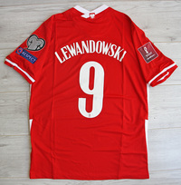 Koszulka piłkarska POLSKA Breathe Stadium Away 2020, #9 Lewandowski