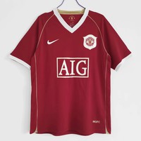 Koszulka piłkarska MANCHESTER UNITED Retro Home 06/07 Nike #7 Ronaldo