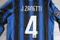 Koszulka piłkarska INTER MEDIOLAN Retro Home 2010/11 NIKE #4 J.Zanetti