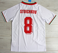 Koszulka piłkarska BUŁGARIA Retro Home World Cup 94 Adidas #8 STOICHKOV